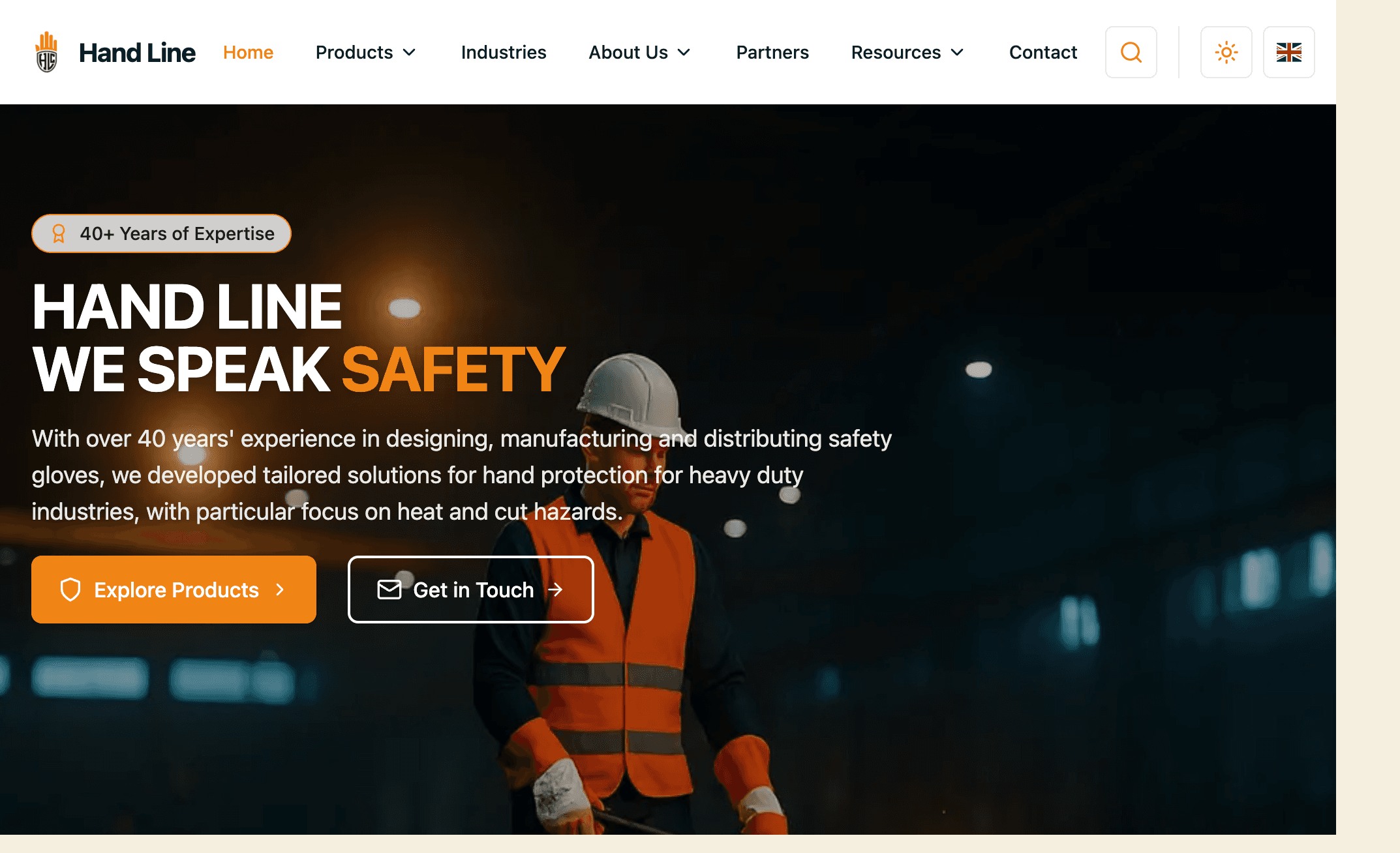 Hand Line Company homepage